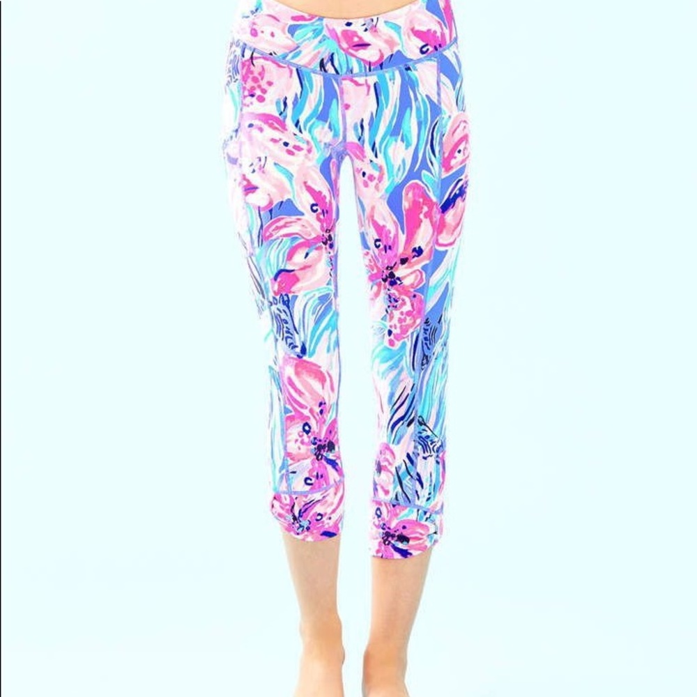 NWT Lilly Pulitzer Fara Weekender Crop Legging